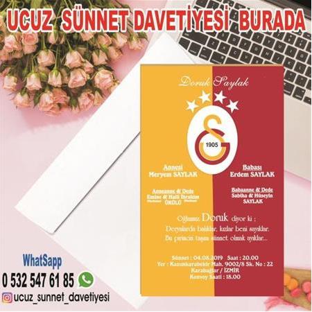 UCUZ SÜNNET DAVETİYESİ - A1 - BİLGİ ve SİPARİŞ İÇİN WHATSAPP : 0 532 547 61 85
