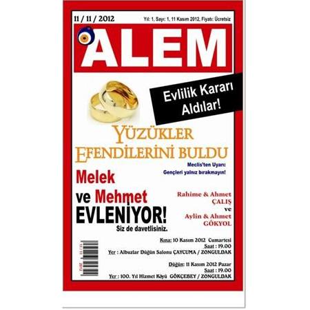 ALEM DERGİSİ UCUZ DAVETİYE 500 ADET 150 TL - BİLGİ-NUMUNE İÇİN WHATSAAP : 0532 547 61 85