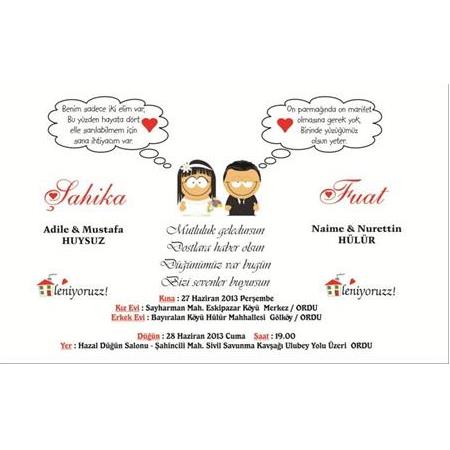 FİZME KUMRU ORDU UCUZ DAVETİYE 500 ADET 150 TL - BİLGİ-NUMUNE İÇİN WHATSAAP : 0532 547 61 85