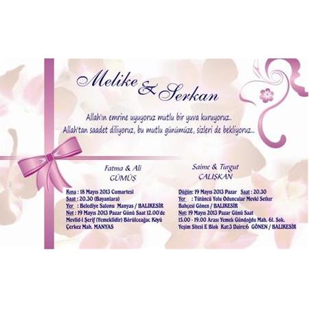 BALIKESİR MANYAS UCUZ DAVETİYE 500 ADET 150 TL - BİLGİ-NUMUNE-SİPARİŞ İÇİN WHATSAAP : 0532 547 61 85