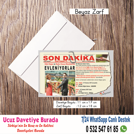 SON DAKİKA DAVETİYE BAYRAMPAŞA 500 ADET 150 TL - BİLGİ-NUMUNE-SİPARİŞ İÇİN WHATSAAP : 0532 547 61 85