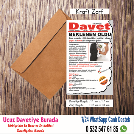 DAVET DAVETİYE -  UCUZ DAVETİYE 500 ADET 150 TL - BİLGİ-NUMUNE-SİPARİŞ İÇİN WHATSAAP :0532 547 61 85