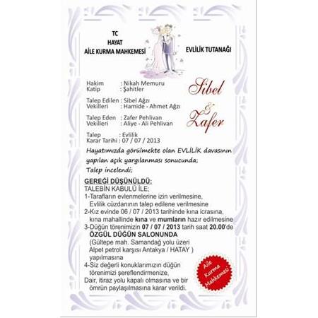 EVLİLİK TUTANAĞI UCUZ DAVETİYE 500 ADET 150 TL - BİLGİ-NUMUNE-SİPARİŞ İÇİN WHATSAAP : 0532 547 61 85