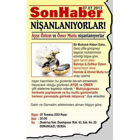 OSMANGAZİ UCUZ NİŞAN DAVETİYESİ 500 ADET 150 TL - BİLGİ-NUMUNE İÇİN WHATSAAP : 0532 547 61 85