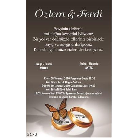 500 ADET DAVETİYE 150 TL - NO : 3170 - BİLGİ-SİPARİŞ-NUMUNE İÇİN WHATSAAP EKLEYİN: 0532 547 61 85