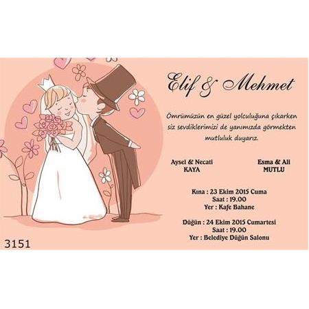 500 ADET DAVETİYE 150 TL - NO : 3151 - BİLGİ-SİPARİŞ-NUMUNE İÇİN WHATSAAP EKLEYİN: 0532 547 61 85