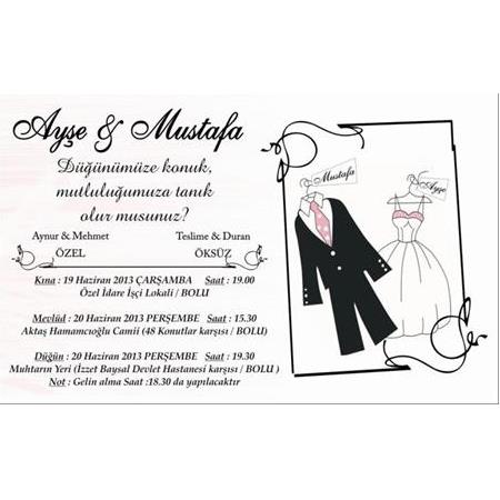 GELİN DAMAT ELBİSESİ DAVETİYE 500 ADET 150 TL - NO: 373 - BİLGİ-NUMUNE İÇİN WHATSAAP :0532 547 61 85