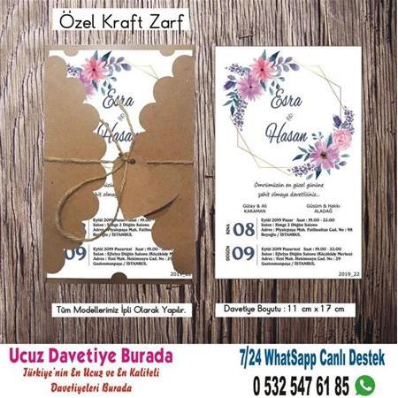 UCUZ DAVETİYE - NO : 1038 - BİLGİ VE SİPARİŞ İÇİN WHATSAPP : 0 532 547 61 85