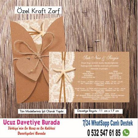 UCUZ DAVETİYE - No:  1049 - BİLGİ VE SİPARİŞ İÇİN WHATSAPP : 0 532 547 61 85