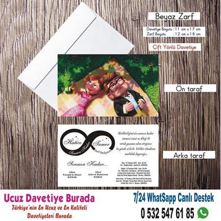 Yukarı Bak Ucuz Düğün Davetiyeler-11- WHATSAAP: 0 532 547 61 85
