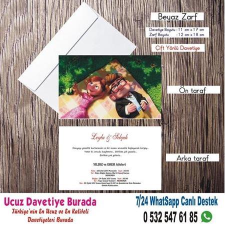 Yukarı Bak Ucuz Düğün Davetiyeler--15- WHATSAAP: 0 532 547 61 85