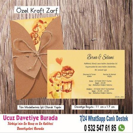 Yukarı Bak Ucuz Düğün Davetiyeler--62- WHATSAAP: 0 532 547 61 85