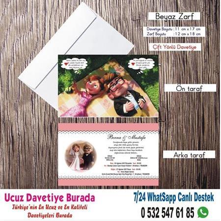 Yukarı Bak Ucuz Düğün Davetiyeler--71- WHATSAAP: 0 532 547 61 85
