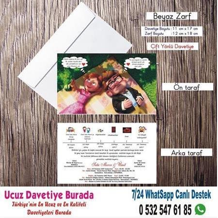 Yukarı Bak Ucuz Düğün Davetiyeler-75- WHATSAAP: 0 532 547 61 85