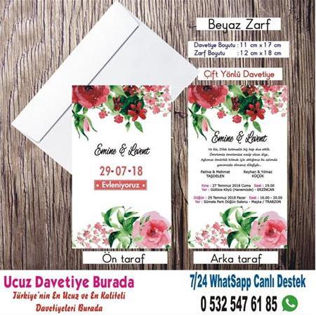 Vintage, Retro Ucuz Davetiyeler -9- WHATSAAP : 0 532 547 61 85
