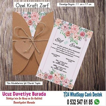 Vintage, Retro Ucuz Davetiyeler -19- WHATSAAP : 0 532 547 61 85