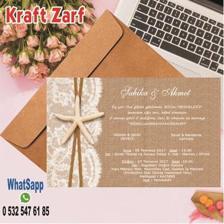 Kraft Zarf -11060- BİLGİ ve SİPARİŞ İÇİN WHATSAPP : 0 532 547 61 85