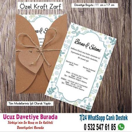 Vintage, Retro Ucuz Davetiyeler -7L1 BİLGİ ve FİYAT İÇİN WHATSAPP : 0 532 547 61 85