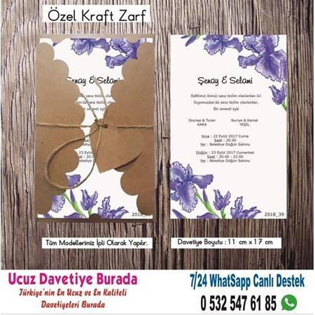 Vintage, Retro Ucuz Davetiyeler -3X BİLGİ ve FİYAT İÇİN WHATSAPP : 0 532 547 61 85