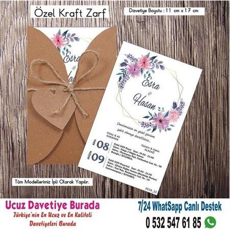 Vintage, Retro Ucuz Davetiyeler -118- BİLGİ ve FİYAT İÇİN WHATSAPP : 0 532 547 61 85