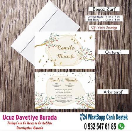 Vintage, Retro Ucuz Davetiyeler -4- BİLGİ ve FİYAT İÇİN WHATSAPP : 0 532 547 61 85