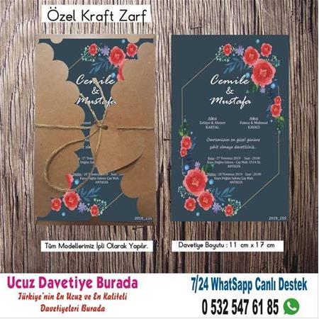 Vintage, Retro Ucuz Davetiyeler 35- BİLGİ ve FİYAT İÇİN WHATSAPP : 0 532 547 61 85