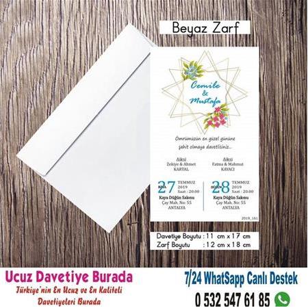 Vintage, Retro Ucuz Davetiyeler d4- BİLGİ ve FİYAT İÇİN WHATSAPP : 0 532 547 61 85