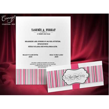 CONCEPT UCUZ DAVETİYE NO: 5520  - Whatsappdan adet ve fiyat sorunuz : 0532 547 61 85